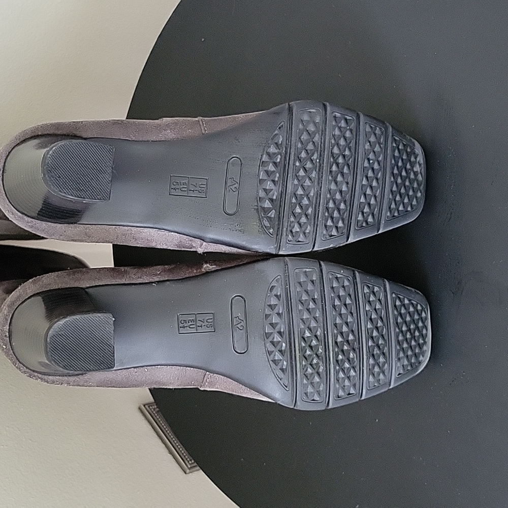 Fake Swade 2.5 heel gray boots - Picture 3 of 5